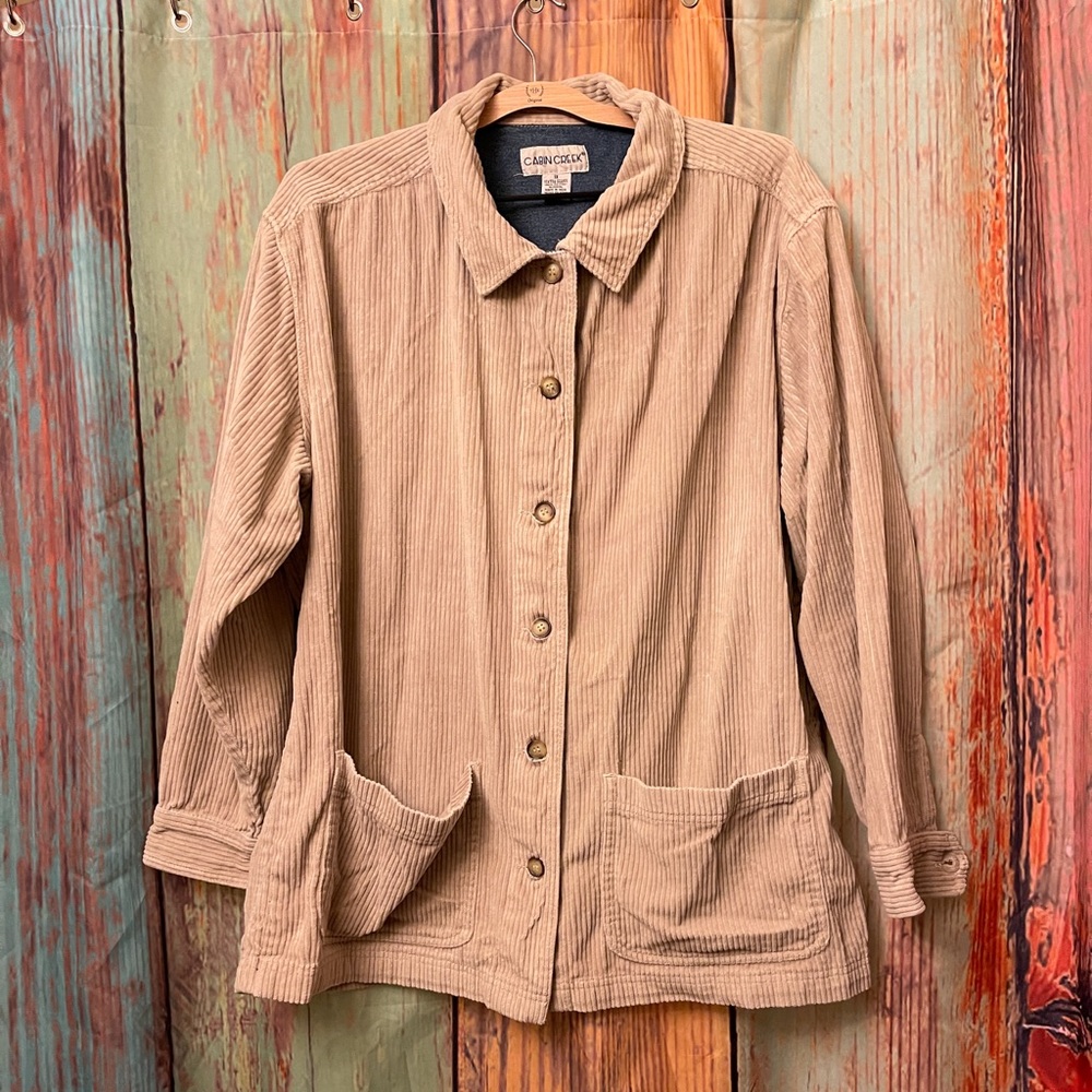 Cabin Creek 1X Corduroy Shacket